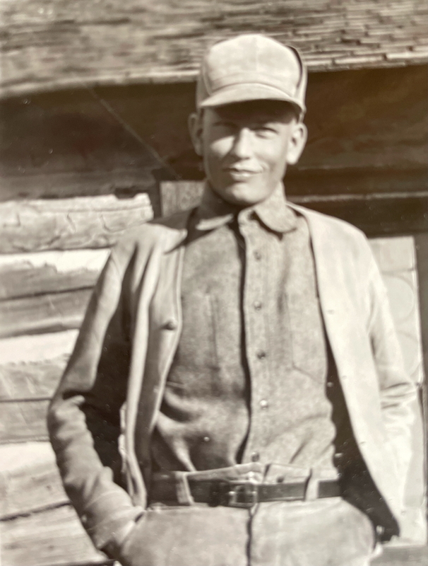 Leslie Hanson at Babb, MT