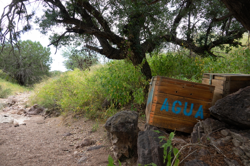 water cache for migrants