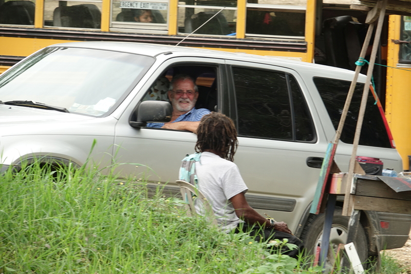 Marc Grenier in San Ignacio, Belize